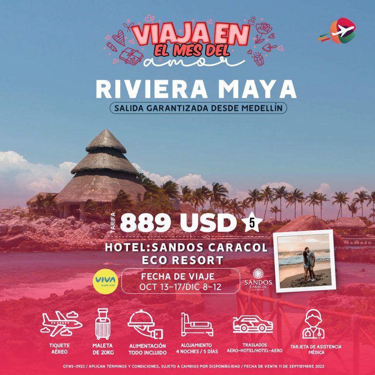 Medellín- Riviera Maya